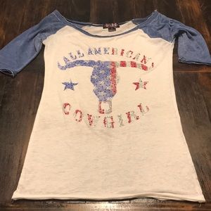 Rock&roll cowgirl shirt